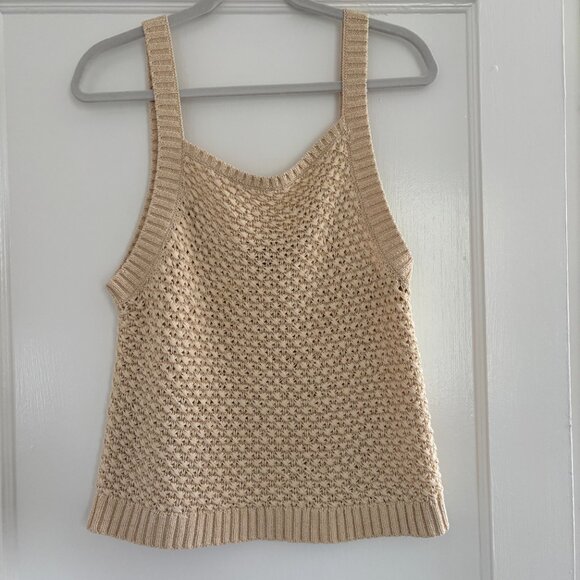 J. Crew Basket-stitch Sweater Tank - Picture 3 of 7
